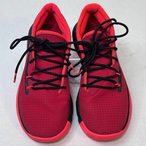 Under Armour UA Curry SC 3Zero 3 GS Red Black Basketball Sneakers Size 5.5Y EUC - Picture 2 of 16